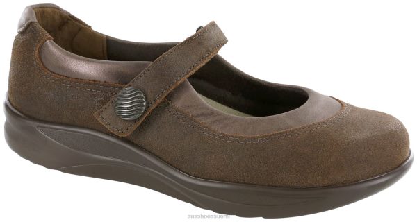 mary jane | SAS Shoes astu ulos Mary jane -kenkä ruskea naiset XTJ24Z331