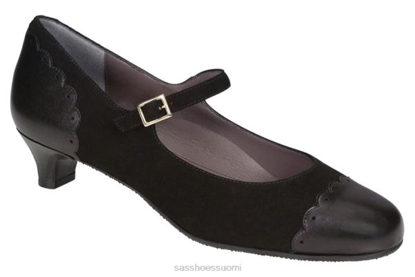 mary jane | SAS Shoes cate mary jane heel musta naiset XTJ24Z333