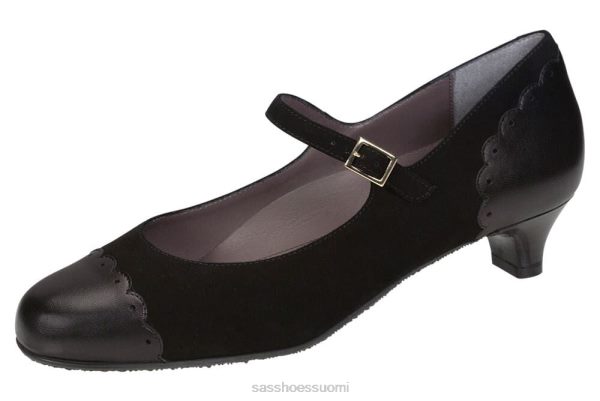 mary jane | SAS Shoes cate mary jane heel musta naiset XTJ24Z333