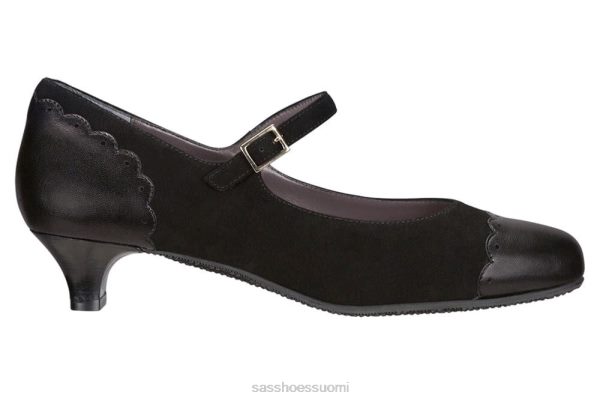 mary jane | SAS Shoes cate mary jane heel musta naiset XTJ24Z333