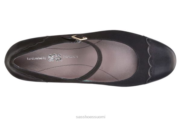 mary jane | SAS Shoes cate mary jane heel musta naiset XTJ24Z333