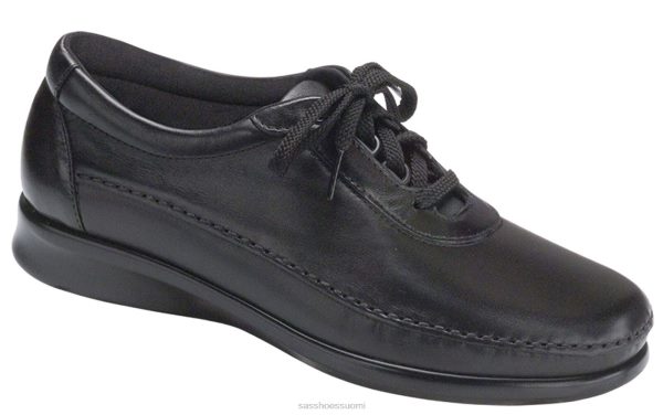 nauhakengät | SAS Shoes Traveler urheilullinen nauhallinen kenkä musta naiset XTJ24Z302