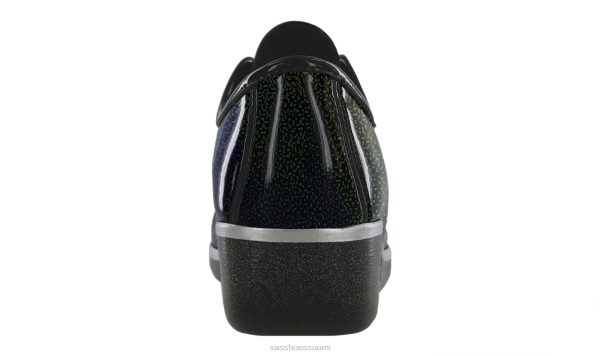 nauhakengät | SAS Shoes pomppia pitsi ylös moc karnevaali musta naiset XTJ24Z276