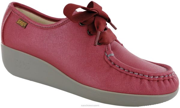 nauhakengät | SAS Shoes pomppia pitsi ylös moc karpalo naiset XTJ24Z275