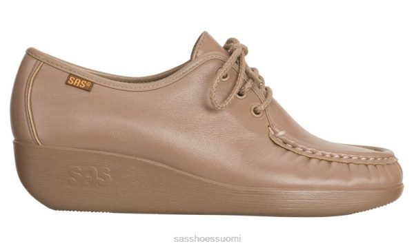 nauhakengät | SAS Shoes pomppia pitsi ylös moc mokka naiset XTJ24Z273