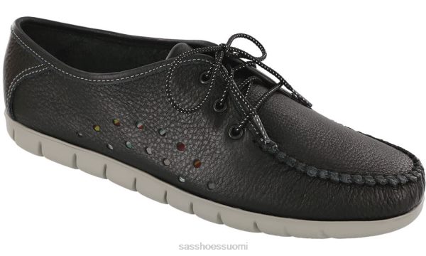nauhakengät | SAS Shoes reipas pitsi moc musta naiset XTJ24Z277