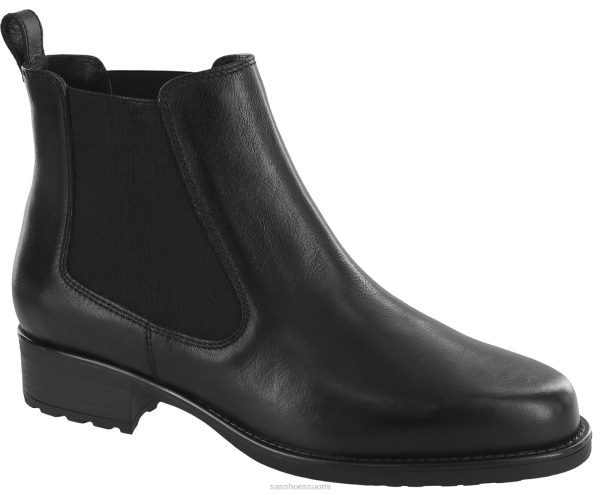 saappaat | SAS Shoes delaney nilkkurit musta sileä naiset XTJ24Z378