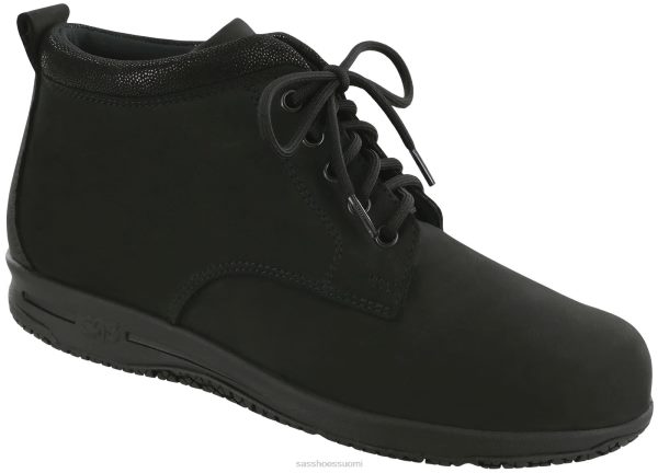saappaat | SAS Shoes gretchen chukka saappaat musta/kuupöly naiset XTJ24Z376