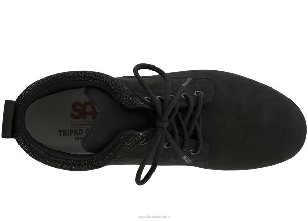 saappaat | SAS Shoes gretchen chukka saappaat musta/kuupöly naiset XTJ24Z376