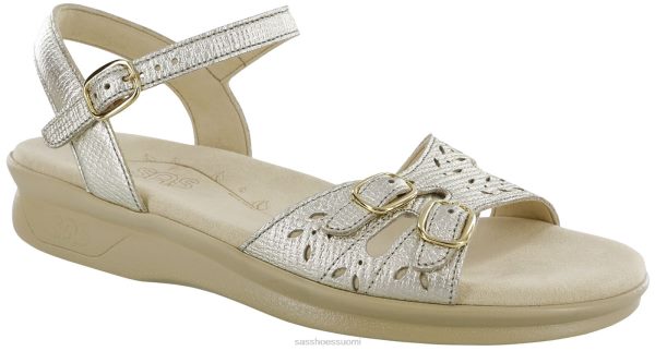 sandaalit | SAS Shoes Duo Quarter Strap sandaali kultainen pellava naiset XTJ24Z88