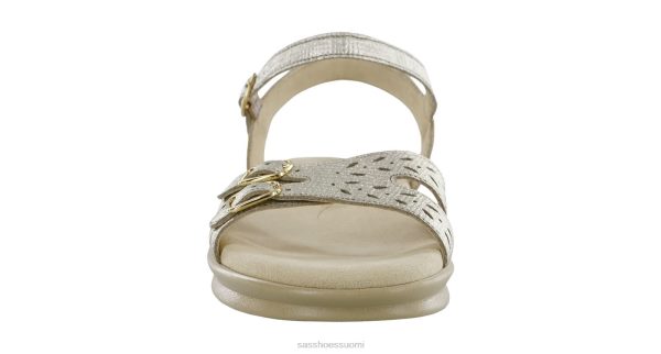 sandaalit | SAS Shoes Duo Quarter Strap sandaali kultainen pellava naiset XTJ24Z88