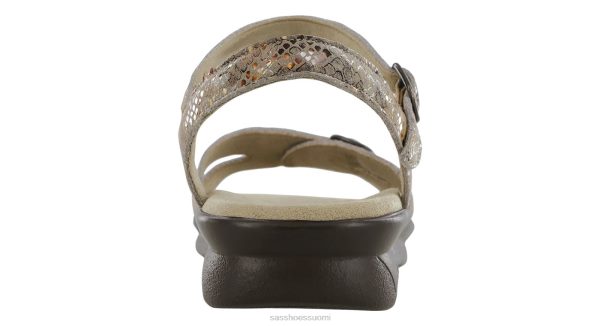 sandaalit | SAS Shoes Duo Quarter Strap sandaali multisnake taupe naiset XTJ24Z89