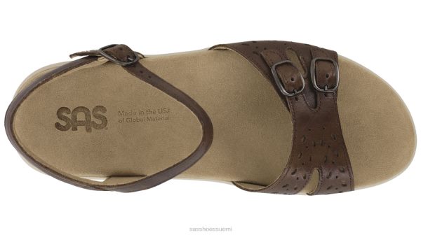 sandaalit | SAS Shoes Duo Quarter Strap sandaali tumma puu naiset XTJ24Z79