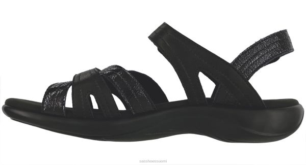 sandaalit | SAS Shoes Pier kantapäähihna sandaali mustaa hiekkaa naiset XTJ24Z61