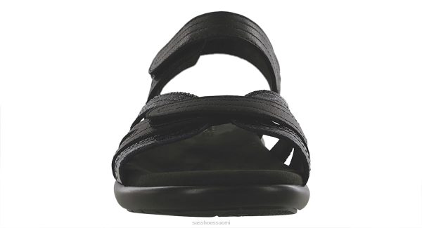sandaalit | SAS Shoes Pier kantapäähihna sandaali mustaa hiekkaa naiset XTJ24Z61