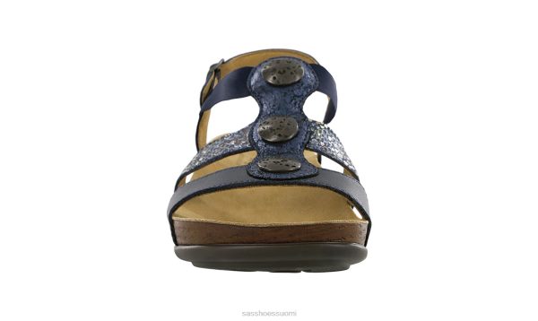 sandaalit | SAS Shoes apila t-ranneke sandaali laivasto multi naiset XTJ24Z159