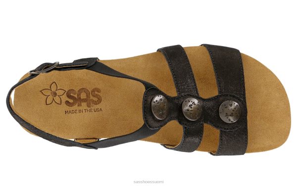 sandaalit | SAS Shoes apila t-ranneke sandaali space nero naiset XTJ24Z158