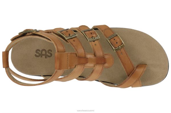 sandaalit | SAS Shoes aria gladiaattori sandaali pähkinänruskea naiset XTJ24Z9