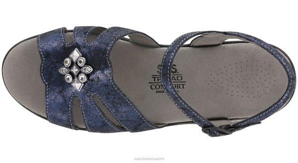sandaalit | SAS Shoes helena Quarter Strap sandaali crackle laivasto naiset XTJ24Z91