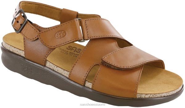 sandaalit | SAS Shoes huggy sandaali ristikkäin karamelli naiset XTJ24Z166