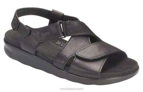 sandaalit | SAS Shoes huggy sandaali ristikkäin musta naiset XTJ24Z167
