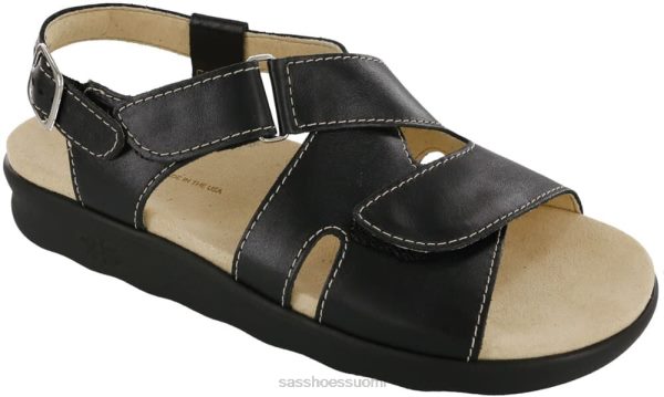 sandaalit | SAS Shoes huggy sandaali ristikkäin nero naiset XTJ24Z169
