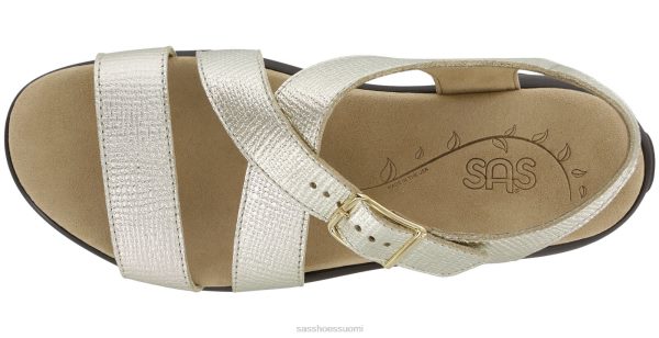 sandaalit | SAS Shoes laguna cross strap sandaali kultainen pellava naiset XTJ24Z170