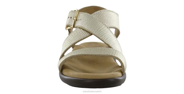 sandaalit | SAS Shoes laguna cross strap sandaali kultainen pellava naiset XTJ24Z170