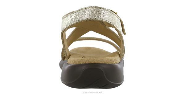 sandaalit | SAS Shoes laguna cross strap sandaali kultainen pellava naiset XTJ24Z170