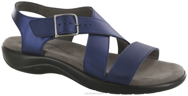 sandaalit | SAS Shoes laguna cross strap sandaali sininen perlato naiset XTJ24Z172