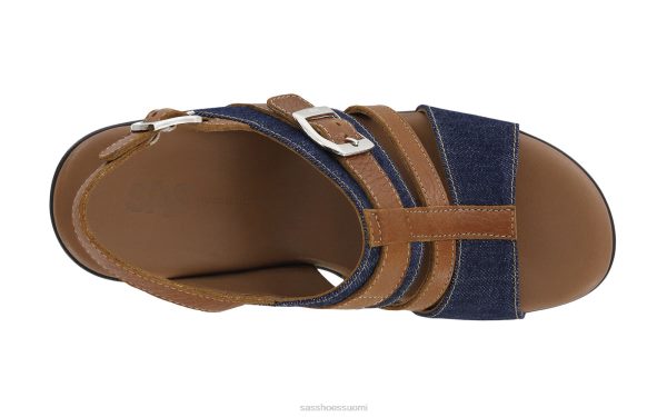 sandaalit | SAS Shoes layla t-hihna kiila sandaali sininen farkku naiset XTJ24Z160