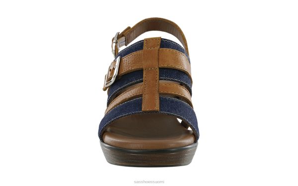 sandaalit | SAS Shoes layla t-hihna kiila sandaali sininen farkku naiset XTJ24Z160