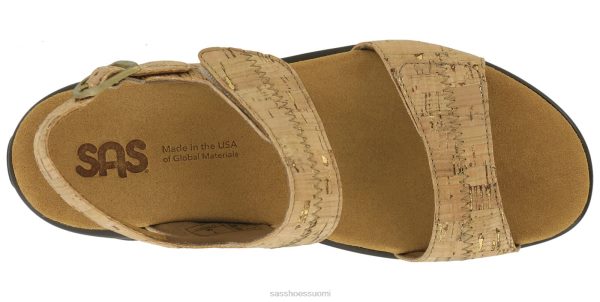 sandaalit | SAS Shoes nudu kantapäähihna sandaali kultainen korkki naiset XTJ24Z93