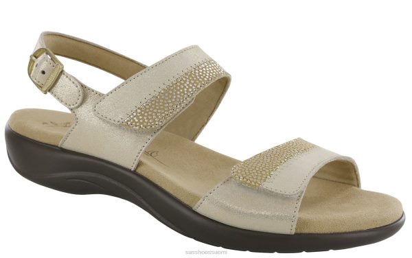 sandaalit | SAS Shoes nudu kantapäähihna sandaali kultainen naiset XTJ24Z99