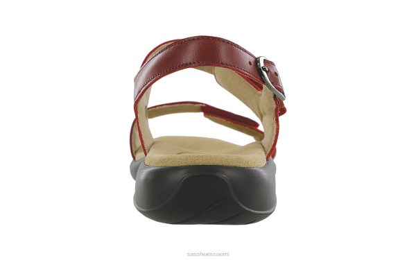 sandaalit | SAS Shoes nudu kantapäähihna sandaali rubiini / cabernet naiset XTJ24Z100