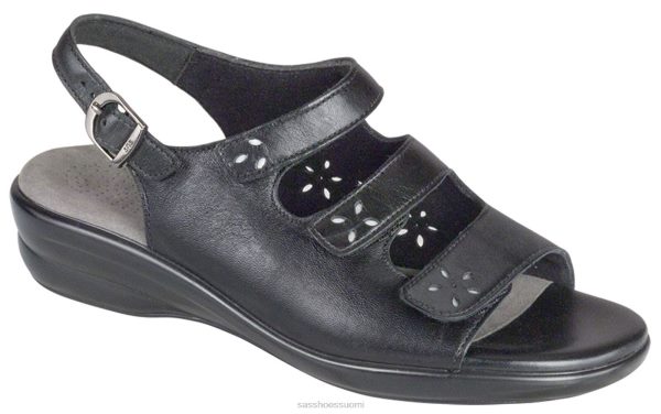 sandaalit | SAS Shoes quatro slingback sandaali musta naiset XTJ24Z130