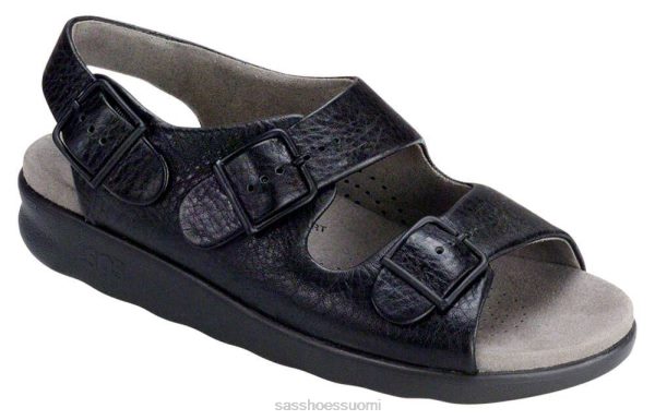 sandaalit | SAS Shoes rento kantaremmi sandaali musta naiset XTJ24Z115
