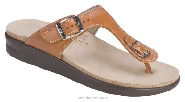 sandaalit | SAS Shoes sanibel t-strap slide sandaalit karamelli naiset XTJ24Z34