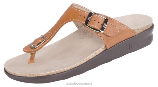 sandaalit | SAS Shoes sanibel t-strap slide sandaalit karamelli naiset XTJ24Z34