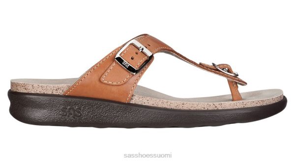 sandaalit | SAS Shoes sanibel t-strap slide sandaalit karamelli naiset XTJ24Z34