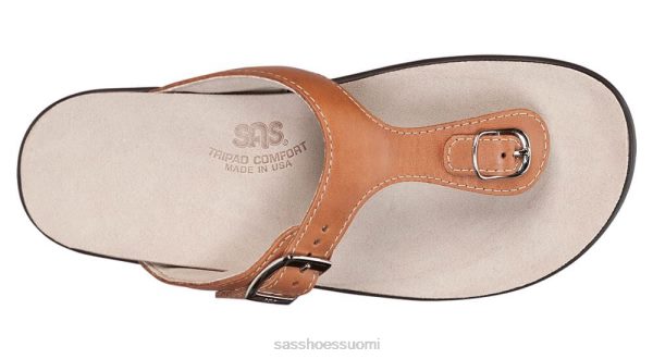 sandaalit | SAS Shoes sanibel t-strap slide sandaalit karamelli naiset XTJ24Z34