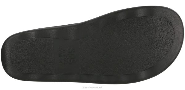 sandaalit | SAS Shoes sanibel t-strap slide sandaalit kiiltävää hopeaa naiset XTJ24Z32