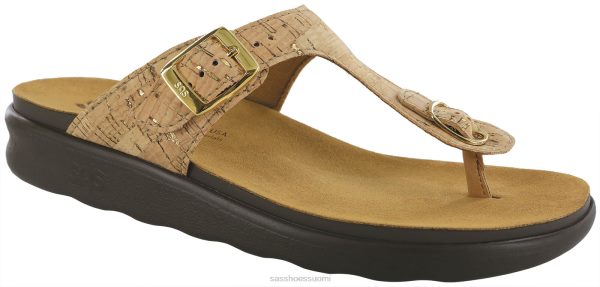 sandaalit | SAS Shoes sanibel t-strap slide sandaalit kultainen korkki naiset XTJ24Z27