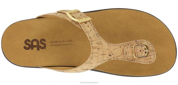 sandaalit | SAS Shoes sanibel t-strap slide sandaalit kultainen korkki naiset XTJ24Z27
