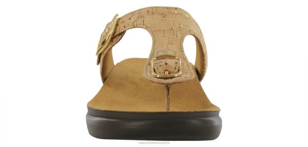 sandaalit | SAS Shoes sanibel t-strap slide sandaalit kultainen korkki naiset XTJ24Z27