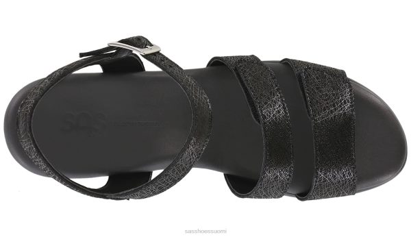 sandaalit | SAS Shoes savanna kantapäähihna sandaali verkko musta naiset XTJ24Z127