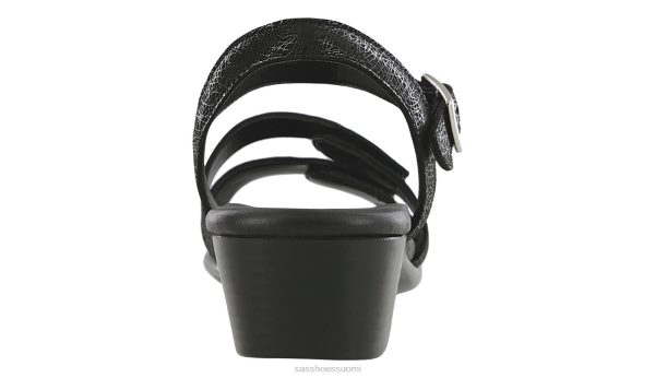 sandaalit | SAS Shoes savanna kantapäähihna sandaali verkko musta naiset XTJ24Z127