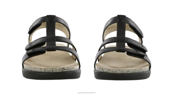 sandaalit | SAS Shoes sorrenton t-hihna sandaalit musta naiset XTJ24Z156