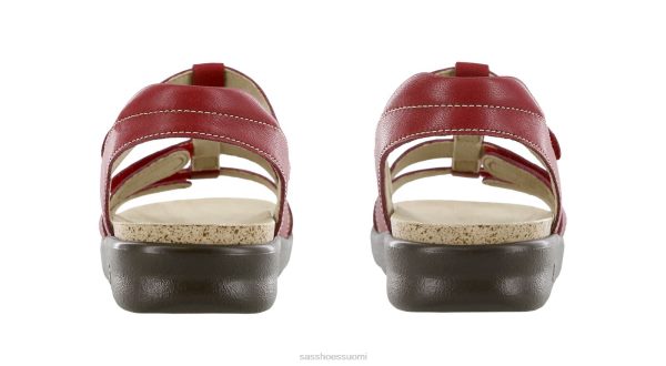 sandaalit | SAS Shoes sorrenton t-hihna sandaalit punainen naiset XTJ24Z155