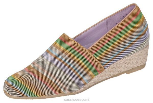loafer | SAS Shoes becky wedge slip päällä rusketus naiset XTJ24Z399